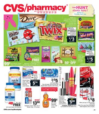 CVS Weekly Ad 3-22 Pharmacy and Supermarket