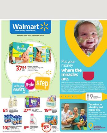 Walmart Baby Products Weekly Ad 10 May 2015