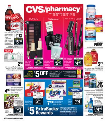 CVS Weekly Ad July 12 - July 18 2015