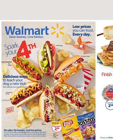 Walmart Weekly Ad Jul 12 - Jul 30 Summer Products 2015
