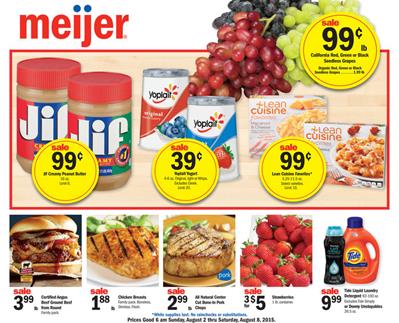 Meijer Weekly Ad Preview Aug 2 - Aug 8 2015