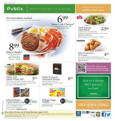 Publix Weekly Ad Preview Aug 12 - Aug 18 2015