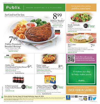 Publix Weekly Ad Preview Aug 20 2015