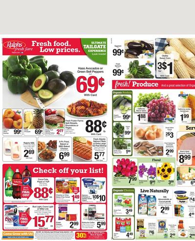 Ralphs Weekly Ad Preview Aug 26 - Sep 1 2015