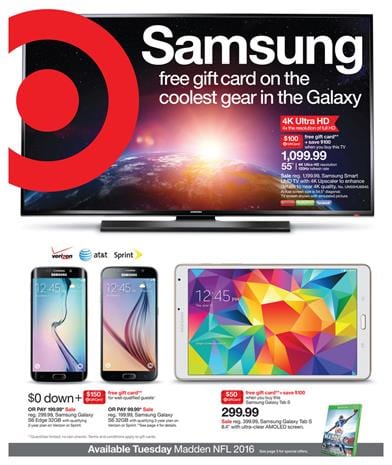 Target Ad Preview Aug 23 - Aug 29 2015