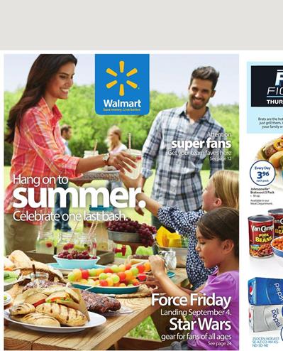 Walmart Weekly Ad Labor Day Grilling September 2015