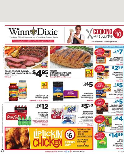 Winn Dixie Weekly Ad Preview Sep 23 - Sep 29 2015