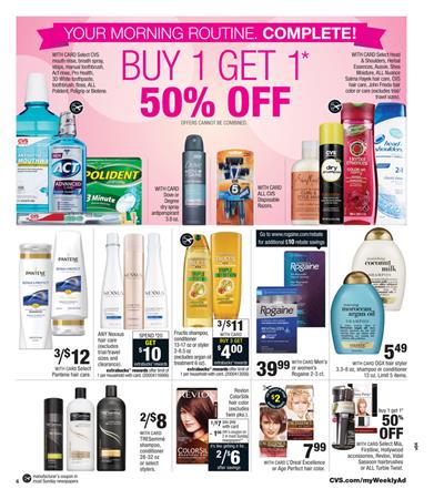 CVS Ad Pharmacy and Beauty Items of This Week Oct 5