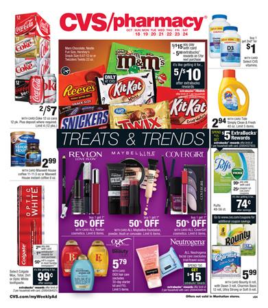 CVS Weekly Ad Halloween Products Oct 18 2015