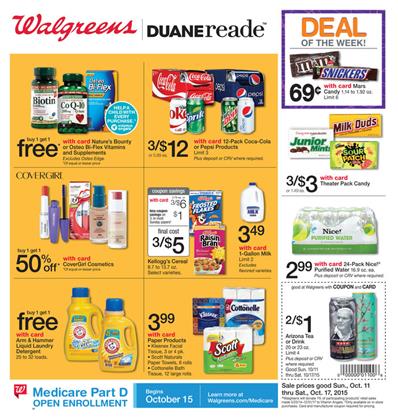 Walgreens Ad Preview Oct 11 2015