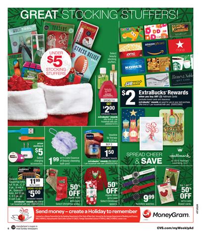 CVS Ad Holiday Savings 2015