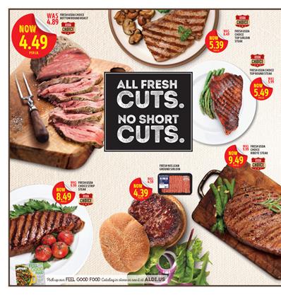 Fresh Meat ALDI AD Prices Jan 12