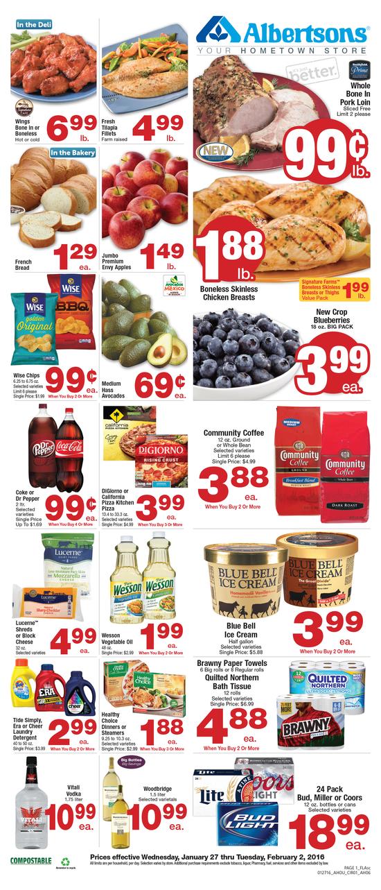 Albertsons Ad Feb 1 2016 - WeeklyAds2