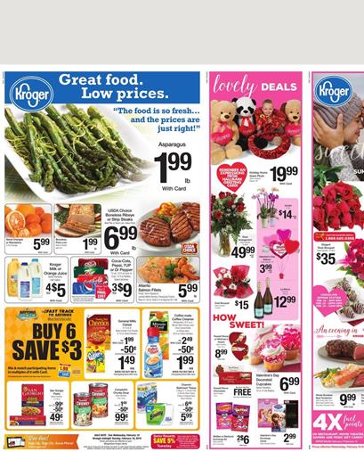 Kroger Weekly Ad Products Feb 10 2016