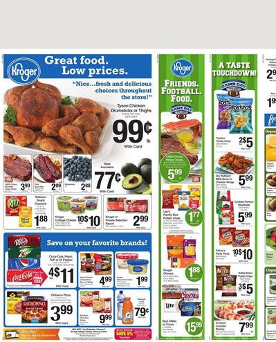 Kroger Weekly Ad Products Feb 3 2016