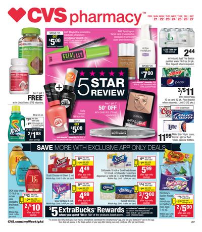Make The List For CVS Ad Shopping Today