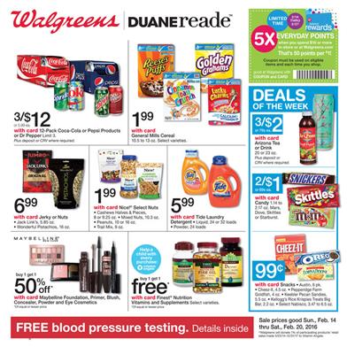 Walgreens Weekly Ad Feb 14 2016