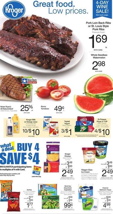 Kroger Weekly Ad April 27 2016 Outdoor and Grill