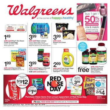 Walgreens Weekly Ad April 24 2016
