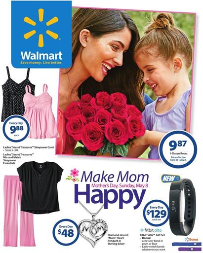 Walmart Ad Mothers Day 2016