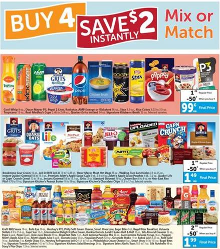Albertsons Mix or Match 18 May 2016