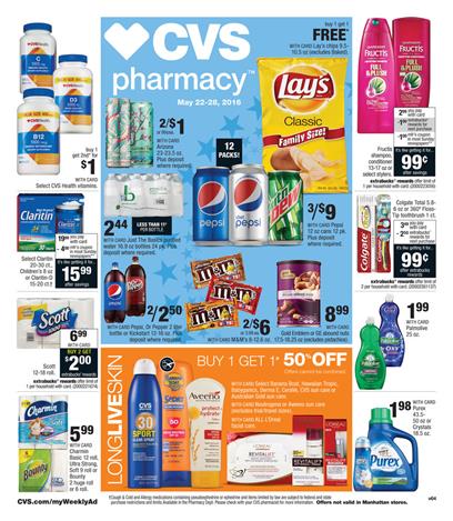 CVS Weekly Ad Pharmacy May 22 - May 28 2016