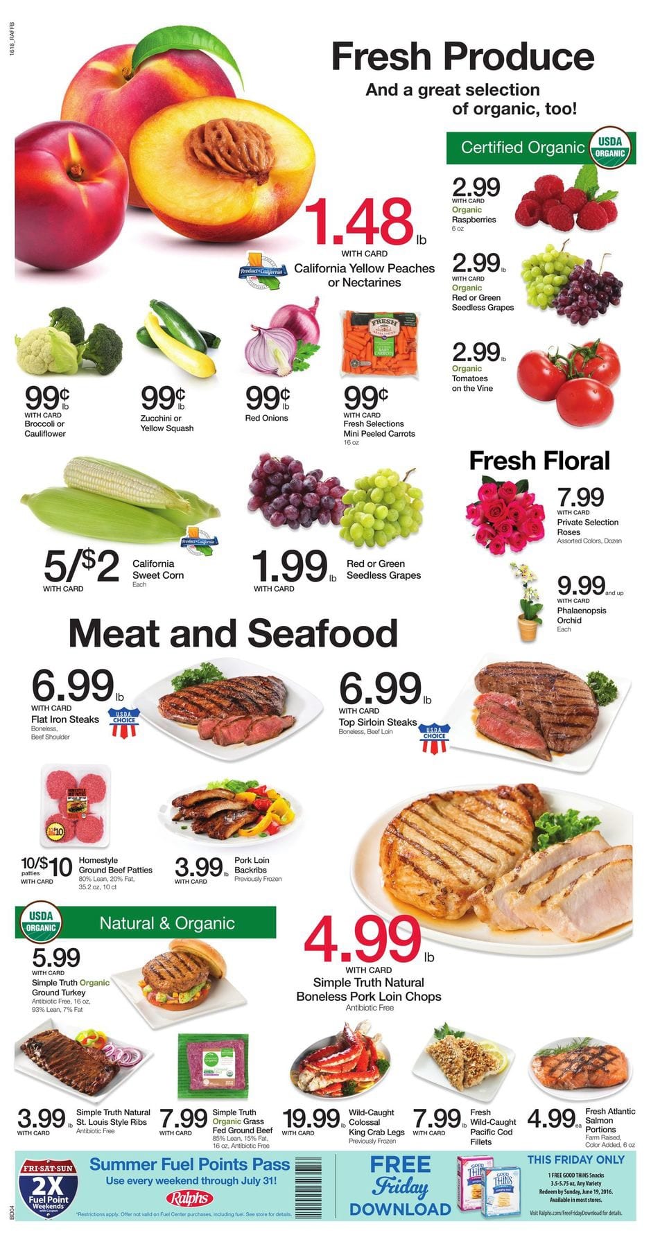 Ralphs Weekly Ad June 1 7 2016 Buy 5 Save 5 and Coupons WeeklyAds2