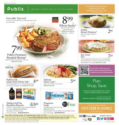 Publix Weekly Ad Oct 12 - 18 2016 - WeeklyAds2