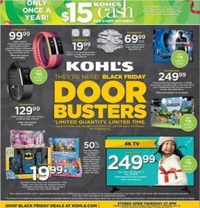 Kohl's Black Friday Ad 2016