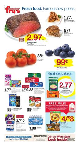 Fry's Weekly Ad Overview Jan 11 - 17 2017