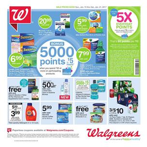 Walgreens Weekly Ad Beauty Deals Jan 15 - 21 2017