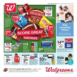Walgreens Weekly Ad Snacks Jan 29 - Feb 4 2017