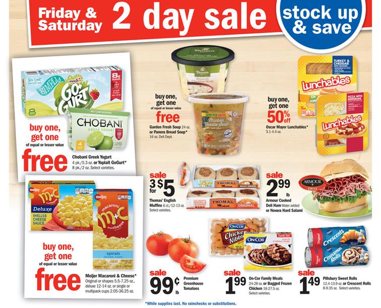 Meijer 2 Day Sale Ad Mar 34 2017 WeeklyAds2