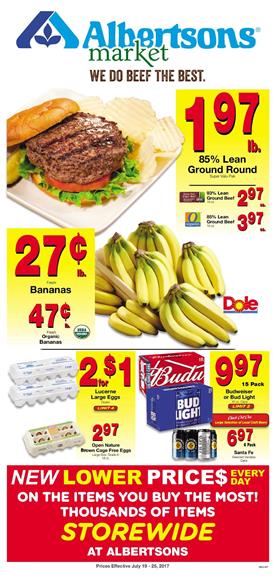 Albertsons Weekly Ad Deals July 19 - 25 2017