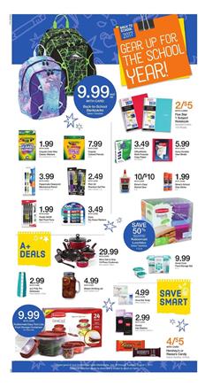 Back To School Kroger Ad July 19 - 25 2017