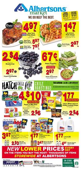 Albertsons Weekly Ad Deals August 2 - 8 2017