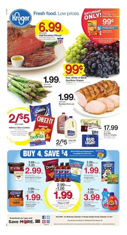 Kroger Weekly Ad Food Sep 13 - 19 2017