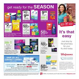 Walgreens Ad Pharmacy Products Oct 15 - 21, 2017