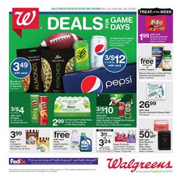 Walgreens Weekly Ad Deals October 8 - 14 2017