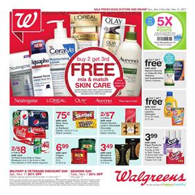 Walgreens Weekly Ad Pharmacy Nov 5 - 11, 2017