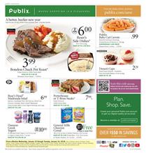 Publix Weekly Ad Deals January 10 - 16, 2018