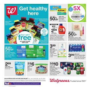 Walgreens Weekly Ad Snacks January 14 - 20, 2018