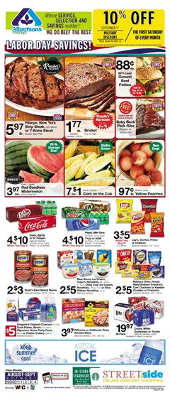 Albertsons Weekly Ad Deals Aug 29 Sep 4 2018