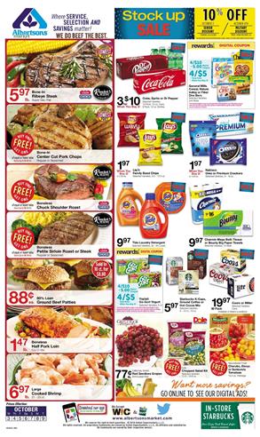 Albertsons Weekly Ad Deals Oct 3 9 2018