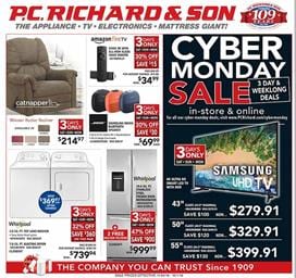 P.C. Richard and Son Cyber Monday Ad