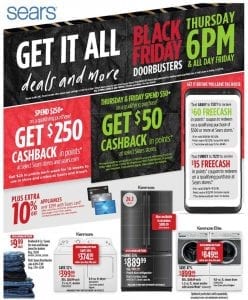 Sears Black Friday Ad 2018