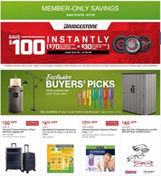 Costco Ad March Savings Member Only