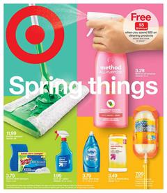 Target Ad Spring Cleaning Products Mar 31 Apr 6 2019