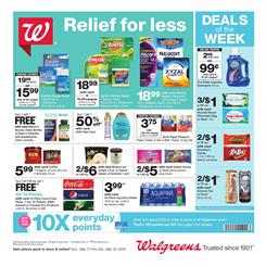 Walgreens Weekly Ad Household Deals Mar 17 23 2019
