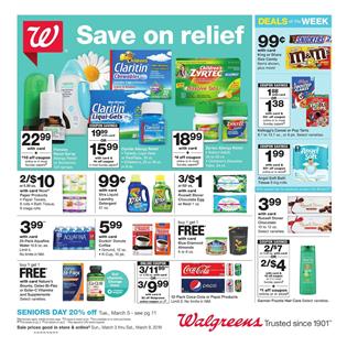 Walgreens Weekly Ad Personal Care Mar 3 9 2019